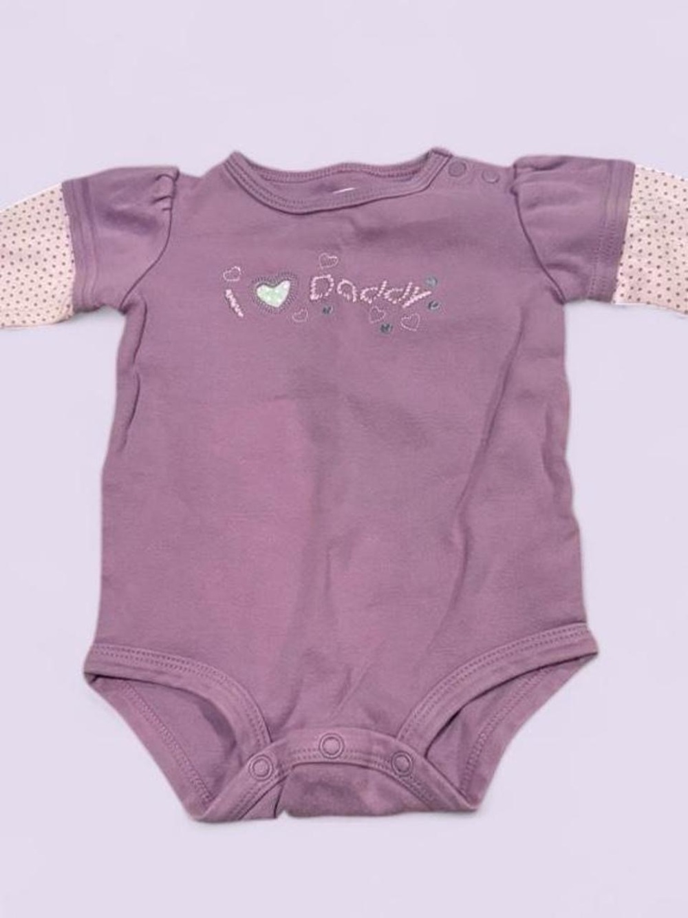 Vintage Y2K Carter’s Baby Girl Daddy’s Girl Bodysuit 6M